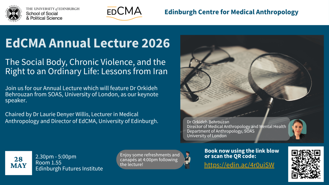 Orkideh Behrouzan EdCMA Annual Lecture 2026