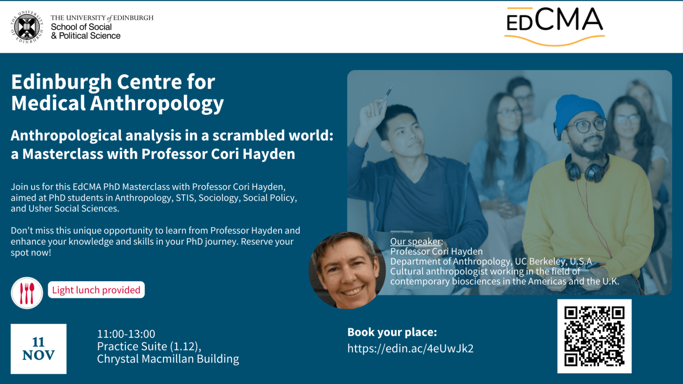 Cori Hayden Masterclass 11Nov