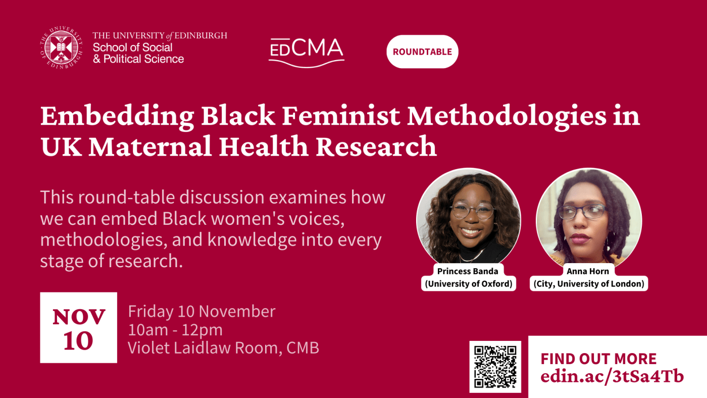 Embedding black feminist methodologies 10 Nov