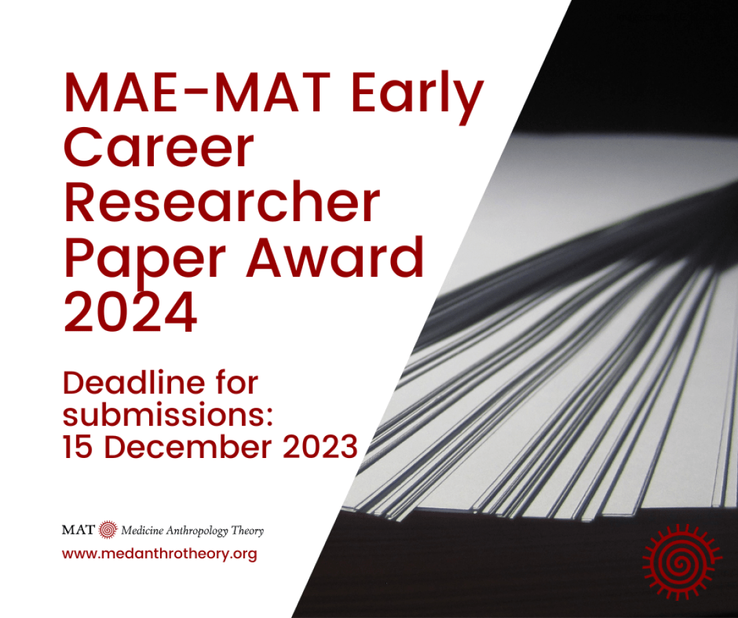 MAE-MAT Early Career Researcher Paper Award 2024