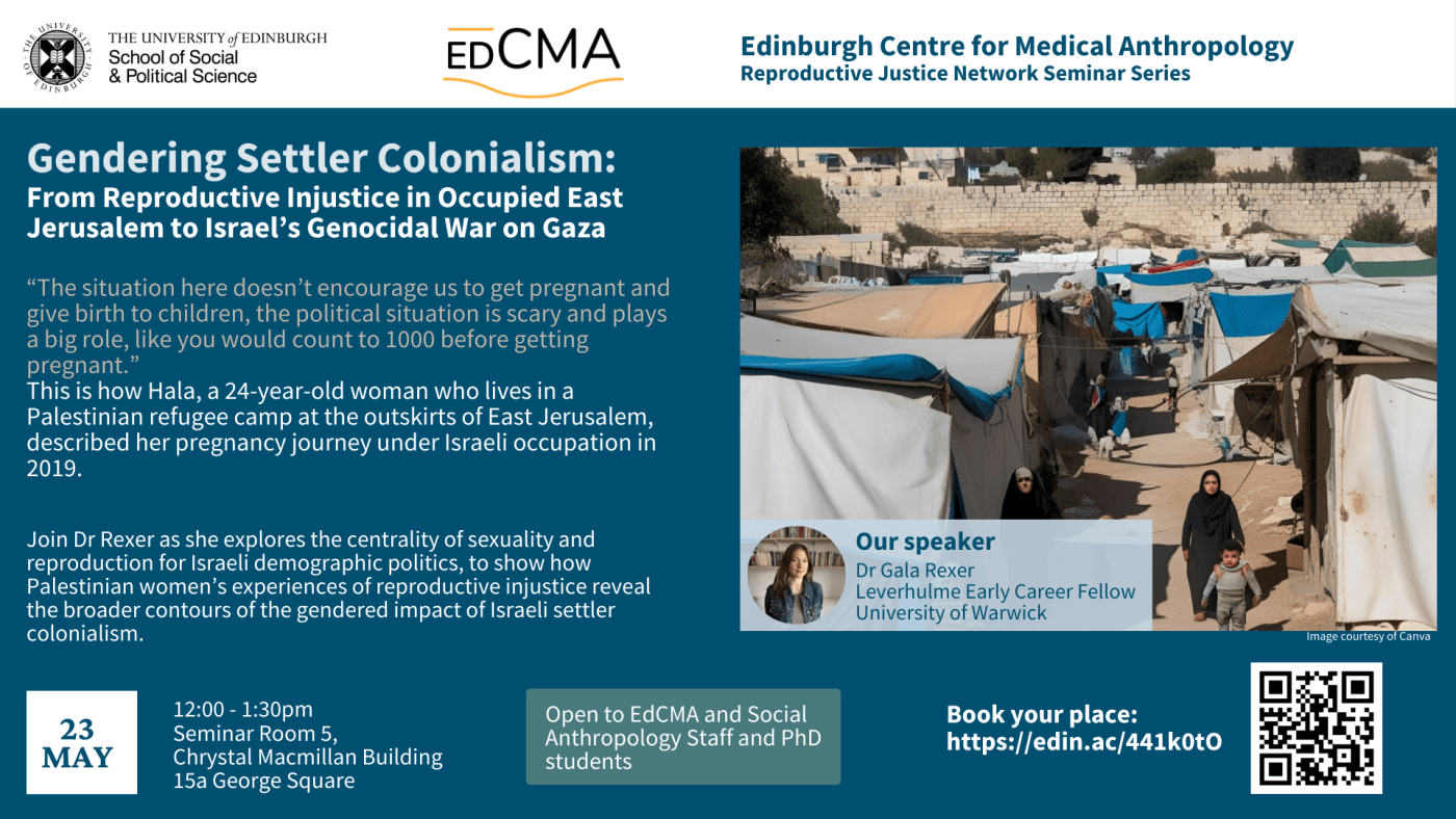 Gendering Settler Colonialism Gala Rexer 23 May 2025